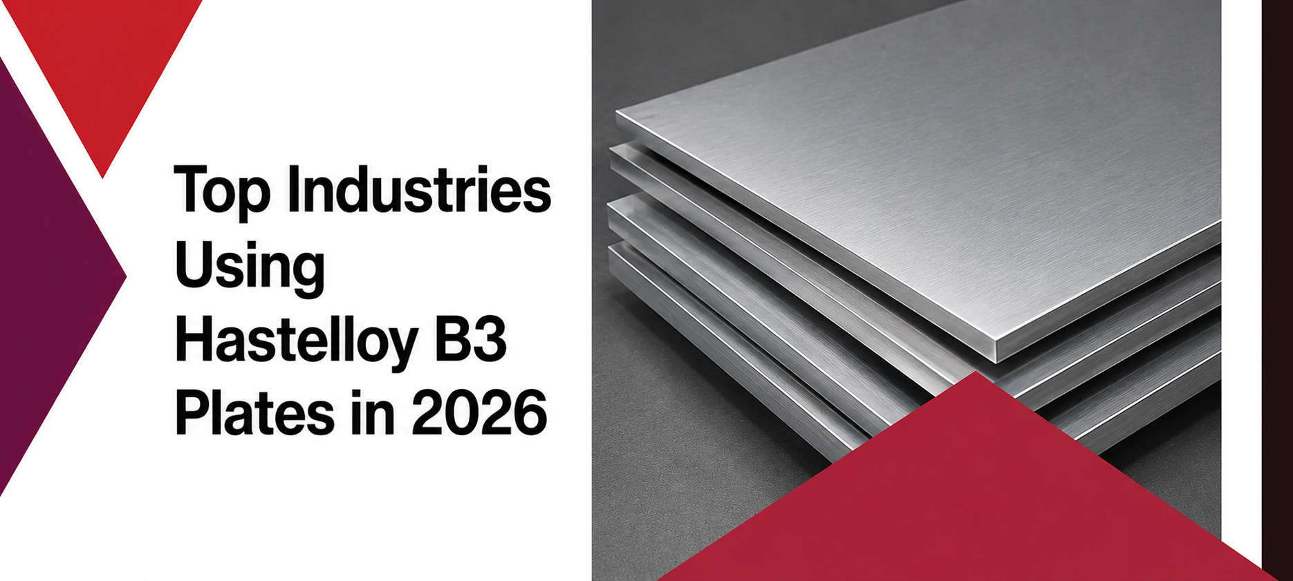Top Industries Using Hastelloy B3 Plates in 2026
